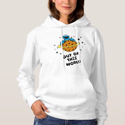 Cookie Monster | Uit deze wereld Hoodie (Voorkant)