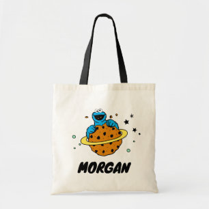 Cookie Monster Uit deze wereld Jouw namen toev Tote Bag