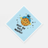 Cookie Monster | Uit deze wereld Servet (Hoek)