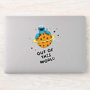 Cookie Monster   Uit deze wereld Sticker