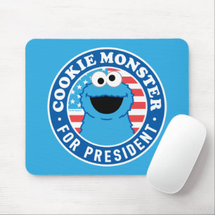 Cookie Monster voor President Muismat