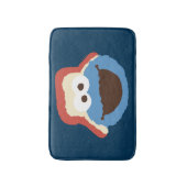 Cookie Monster Woodland Face Badmat (Voorkant Verticaal)