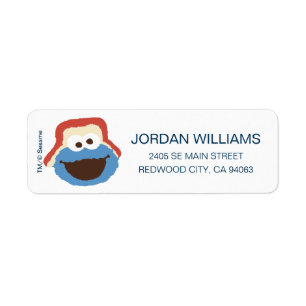 Cookie Monster Woodland Face   Voeg je info toe Etiket