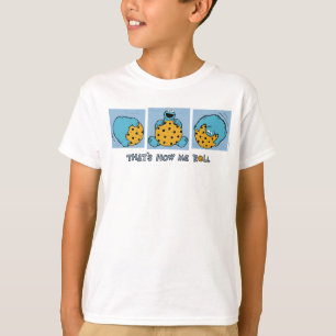 Cookie Monster Zo Rol Ik T-shirt