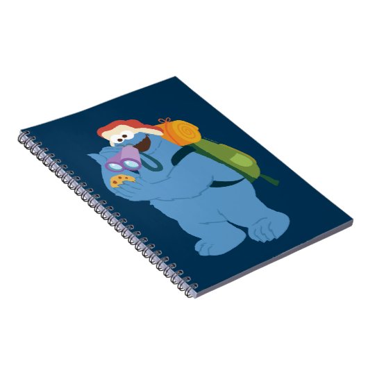 Cookie Monster zoekt naar cookies Notitieboek (Rechterzijde)
