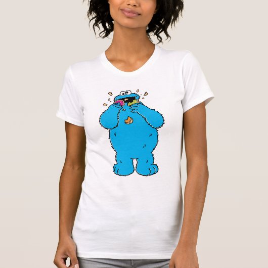 Cookie MonsterDonut Destroyer 2 T-shirt (Voorkant)