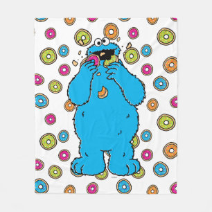 Cookie MonsterDonut Destroyer Fleece Deken