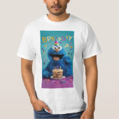 "Cookie Monster's Birthday Bash: Pop Edition!" T-shirt (Voorkant)