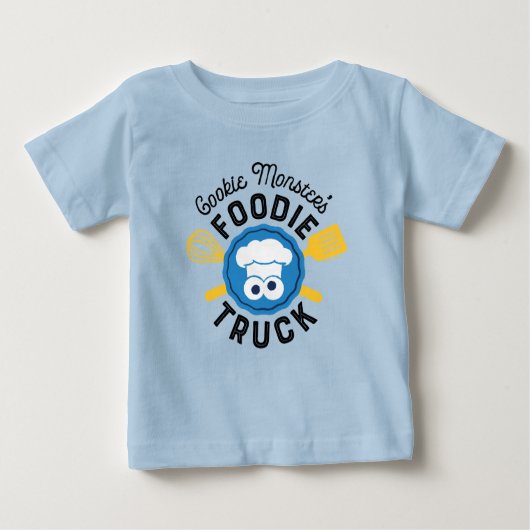 Cookie Monster's Foodie Truck Logo (Voorkant)