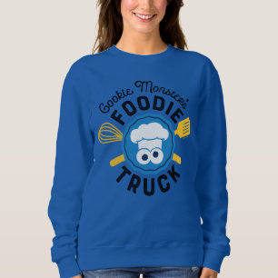 Cookie Monster's Foodie Truck Logo Trui