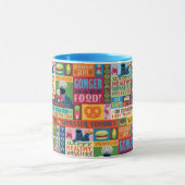Cookie Monster's Foodie Truck Pattern Mok (Midden)
