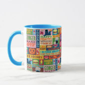 Cookie Monster's Foodie Truck Pattern Mok (Links)