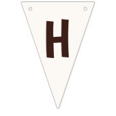 Cookie & Muis Kinder Partij Bunting Flags Vlaggetjes (Tweede vlag)