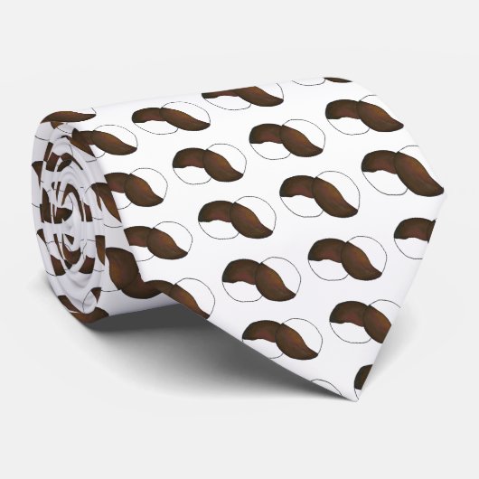 Cookie noir et blanc NYC Cookies New York Cravate (Roulé)