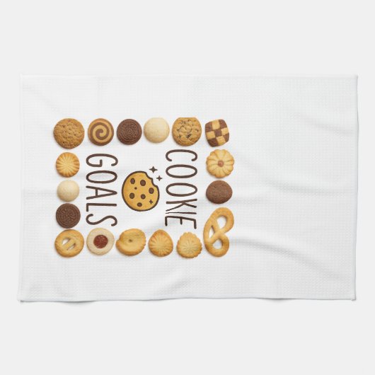 Cookie Objectifs Serviette de cuisine (Horizontal)