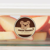 Cookie Ours Aliments faits main Logo Étiquette (Apposé)