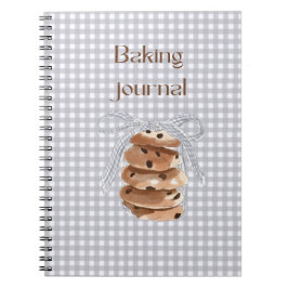 Cookie receptenschrift voor thuis bakkers. notitieboek