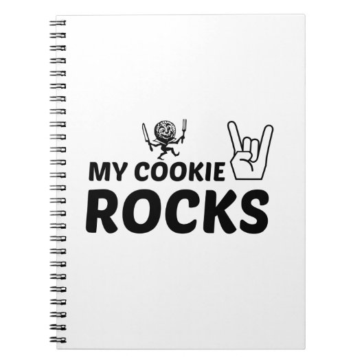 COOKIE ROCKS NOTITIEBOEK (Voorkant)