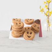 Cookie Smile Kaart (Gele Bloem)