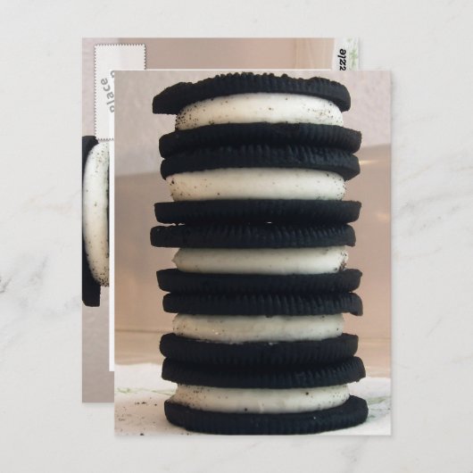 Cookie Stack Briefkaart (Voorkant / Achterkant)