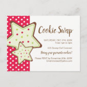Cookie Swap Party Briefkaarten (Voorkant)