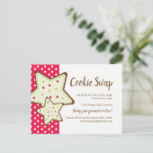 Cookie Swap Party Briefkaarten (Staand voorkant)