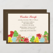 Cookie Swap Party Kaart (Voorkant / Achterkant)
