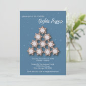 Cookie Swap-uitnodiging Kaart (Staand voorkant)