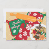 Cookie Swap Uitnodiging Vakantie Uitnodiging (Voorkant)