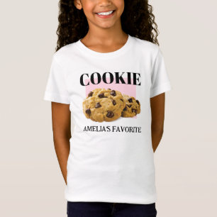 Cookie T-shirt, gepersonaliseerd T-shirt voor kind