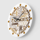 Cookie Time Kitchen Clock Grote Klok (Hoek)