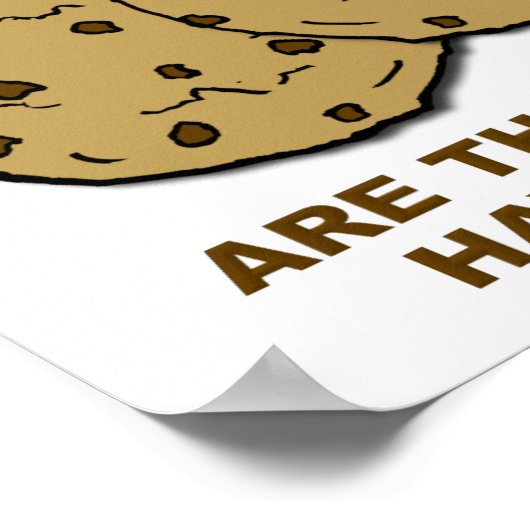 Cookie Trust Problèmes Drôle Poster (Coin)