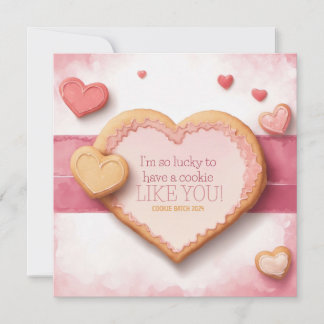 Cookie Valentijnsdag personaliseerbaar