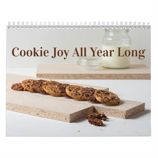 Cookie Vreugde Het Hele Jaar Rond – 12 maanden Kalender (Hoes)