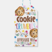 Cookie Waarderingscadeautag Cadeaulabel (Voorkant)