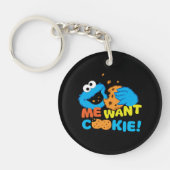 Cookie Wants Cookie Sleutelhanger (Voorkant)
