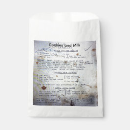 Cookies and Milk Cookie Sleeve Bedankzakje