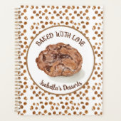 Cookies aux pépites de chocolat à l'aquarelle cuit (Devant)