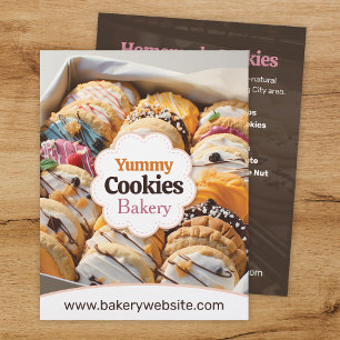 Cookies Bakery Flyer Sjabloon