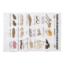 Cookies by AI Weirdness - Kitchen towel