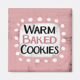 Cookies chauds cuits au four Réfrigérateur Magnet