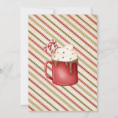 Cookies & Coca Christmas Green Party Kaart (Achterkant)