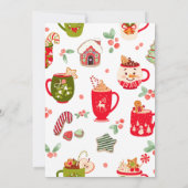 Cookies & Coca Kerstfeest Kaart (Achterkant)