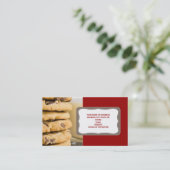 Cookies de chips chocolat Cartes de visite (Debout devant)