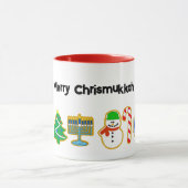 Cookies de Noël Chrismukkah Coffee Mug (Centre)