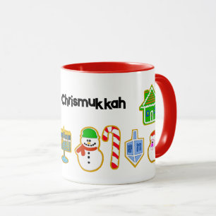 Cookies de Noël Chrismukkah Coffee Mug