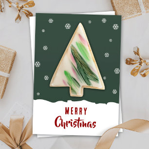 Cookies de Noël Emballage Festive Cartes d'afficha