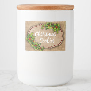 Cookies de Noël et autres Étiquettes de bonbons