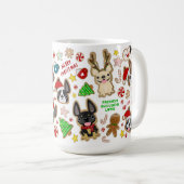 Cookies de Noël Mug par French Bulldog Love (Devant droit)