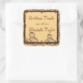 Cookies de Noël, Sticker en pain d'épice de Noël (Sac)